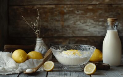 Le secret d’une recette de yaourt au lait de chevre et citron onctueuse et savoureuse