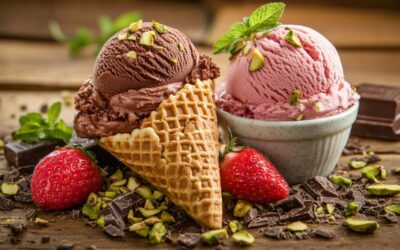 Glace italienne vs Gelato : découvrez les nuances de saveurs créées par des ingrédients clés différents