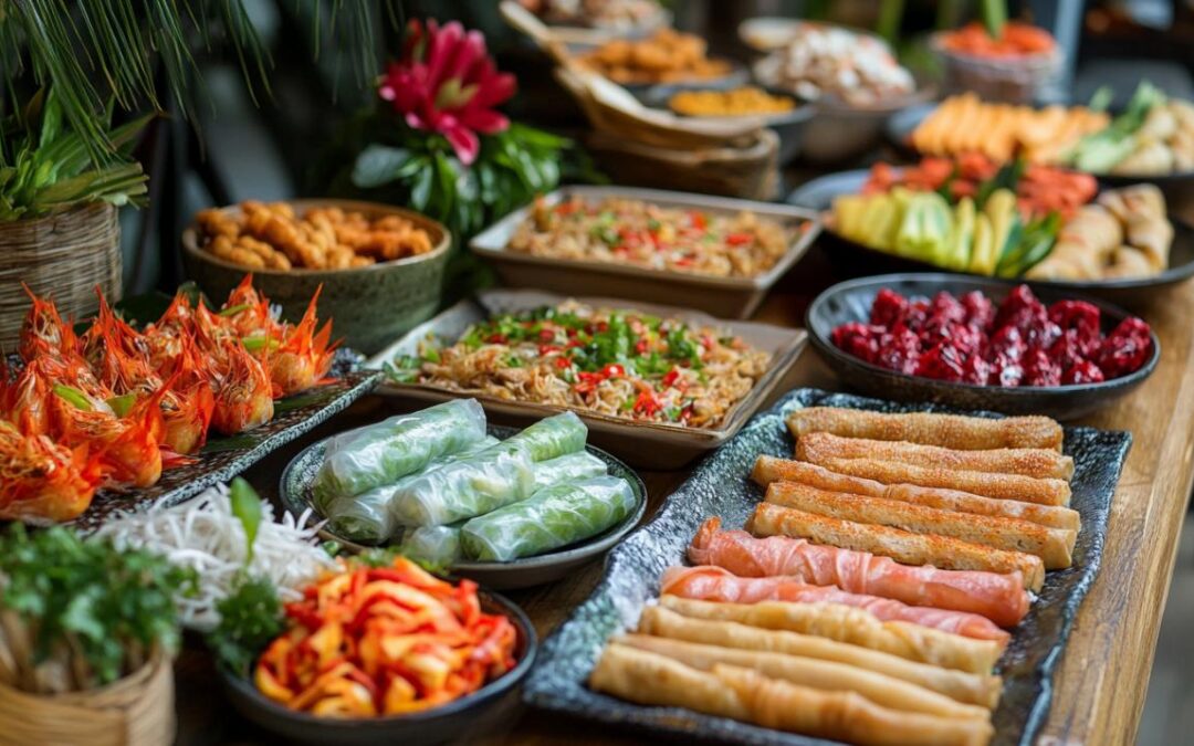 Le délicieux Jadelight Buffet et Mai : une fusion culinaire vietnamienne à Annecy où déguster la cuisine et les boissons traditionnelles